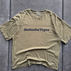 Onitsuka Tiger Mossy Green Tee